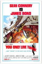JAMES BOND: YOU ONLY LIVE TWICE - One Sheet (27" x 41"); Style A; Very Fine- Folded