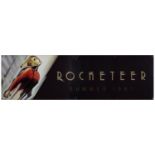THE ROCKETEER - Vinyl Banner (35" x 118"); Very Fine Rolled