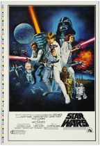 STAR WARS: A NEW HOPE - One Sheet (28.5" x 41"); Printers Proof Ratings Box Style C; Very Fine Rolle