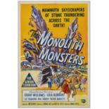 MONOLITH MONSTERS - Australian One Sheet (27" x 40"); Very Fine Folded