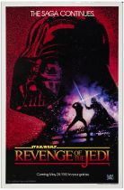 STAR WARS: RETURN OF THE JEDI - One Sheet (26 7/8" x 41"); Dated Style, Withdrawn Advance; Very Fine