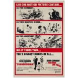 JAMES BOND: THUNDERBALL/YOU ONLY LIVE TWICE - 40" x 60"; Fine- Rolled