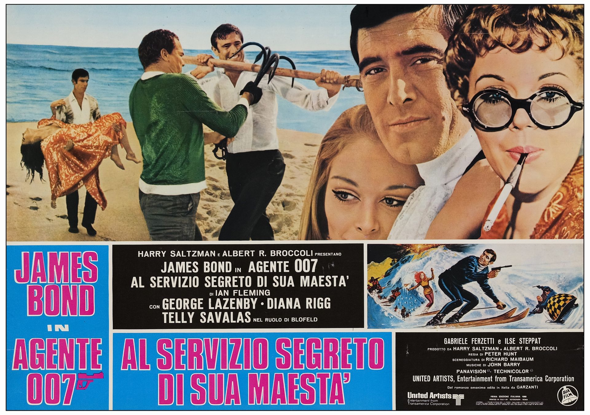 JAMES BOND: ON HER MAJESTY'S SECRET SERVICE - Photobustas (6) (18" x 26.25"); Fine+ Rolled - Bild 4 aus 8