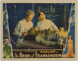 THE BRIDE OF FRANKENSTEIN - Lobby Card (11" x 14"); Fine+