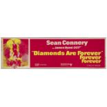 JAMES BOND: DIAMONDS ARE FOREVER - Banner (82" x 24"); Very Fine- Rolled