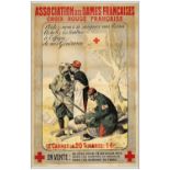 FRENCH RED CROSS - French Half Grande (31" x 48"); Very Good+ on Linen