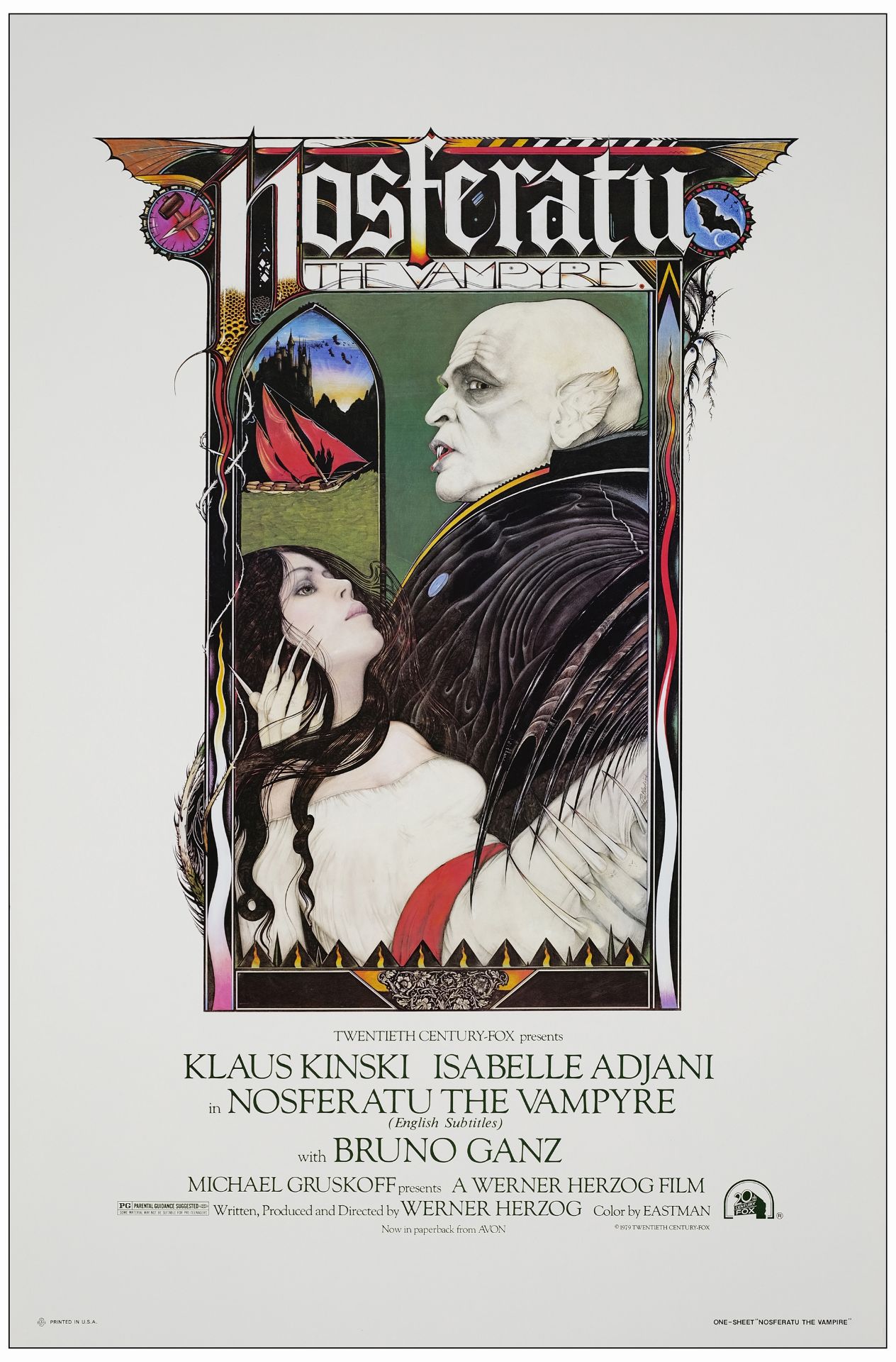 NOSFERATU THE VAMPYRE - One Sheet (27" x 41" ); Near Mint Rolled