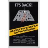 STAR WARS: A NEW HOPE - One Sheet (27" x 41" ); Very Fine+ Rolled