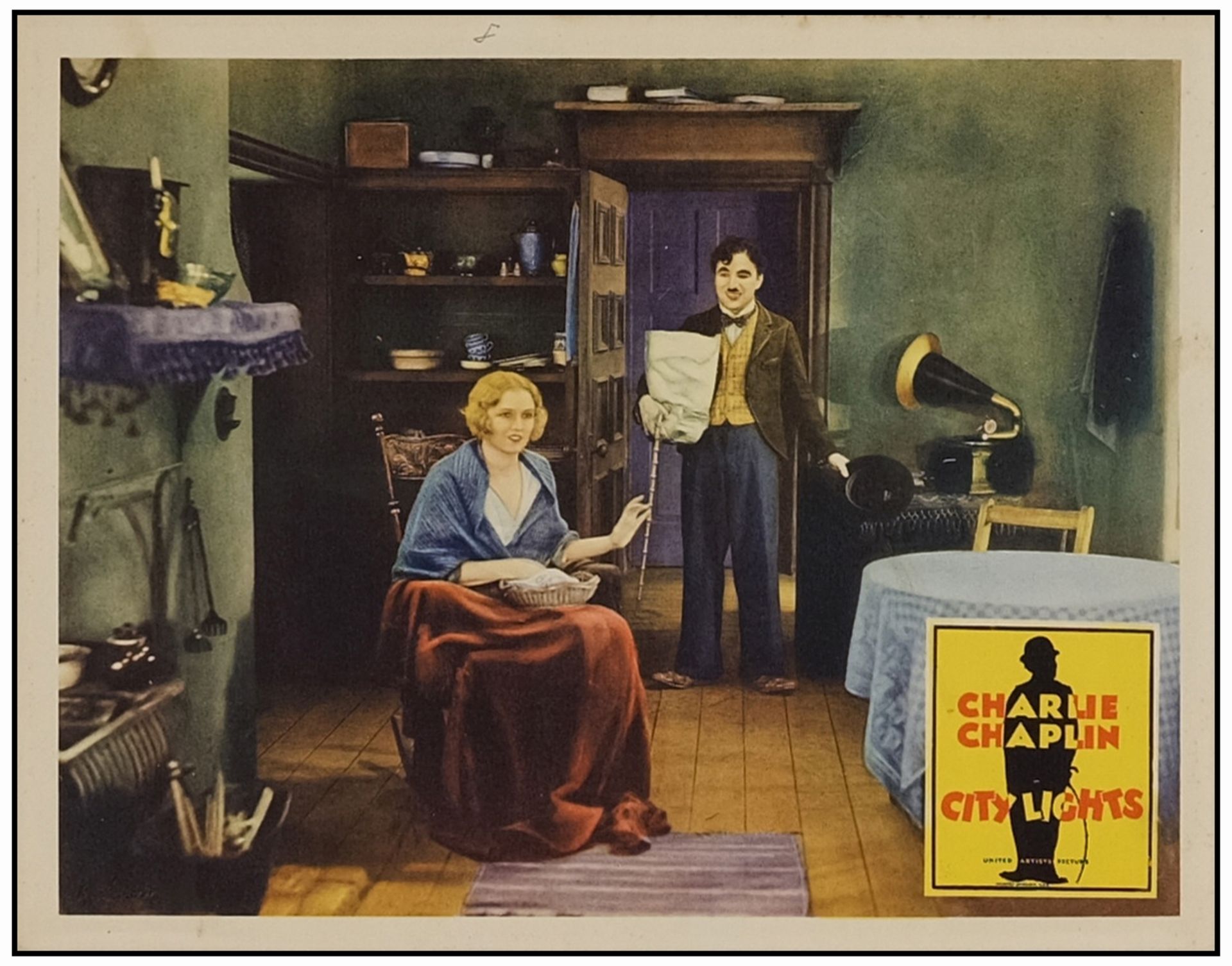 CITY LIGHTS - Lobby Card (11" x 14" ); Very Fine+