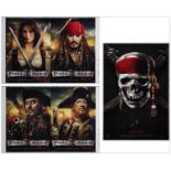 PIRATES OF THE CARIBBEAN: ON STRANGER TIDES - Printer's Proof Double One Sheets (2), One Sheet (56"