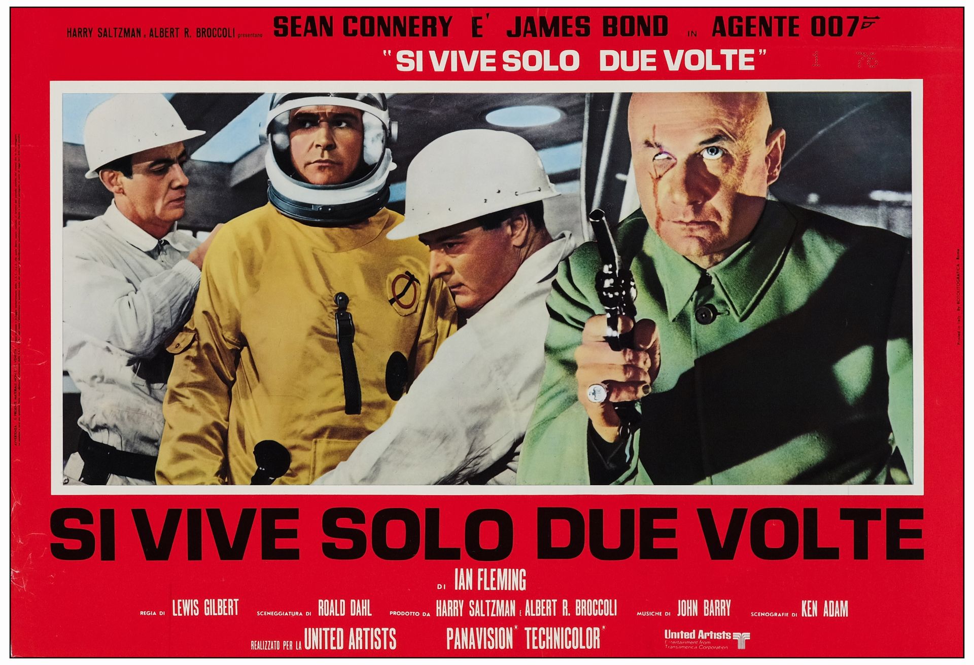 JAMES BOND: THUNDERBALL/YOU ONLY LIVE TWICE - Italian Photobusta Sets (2) of (6) (18" x 26.25"); Fin - Bild 12 aus 17