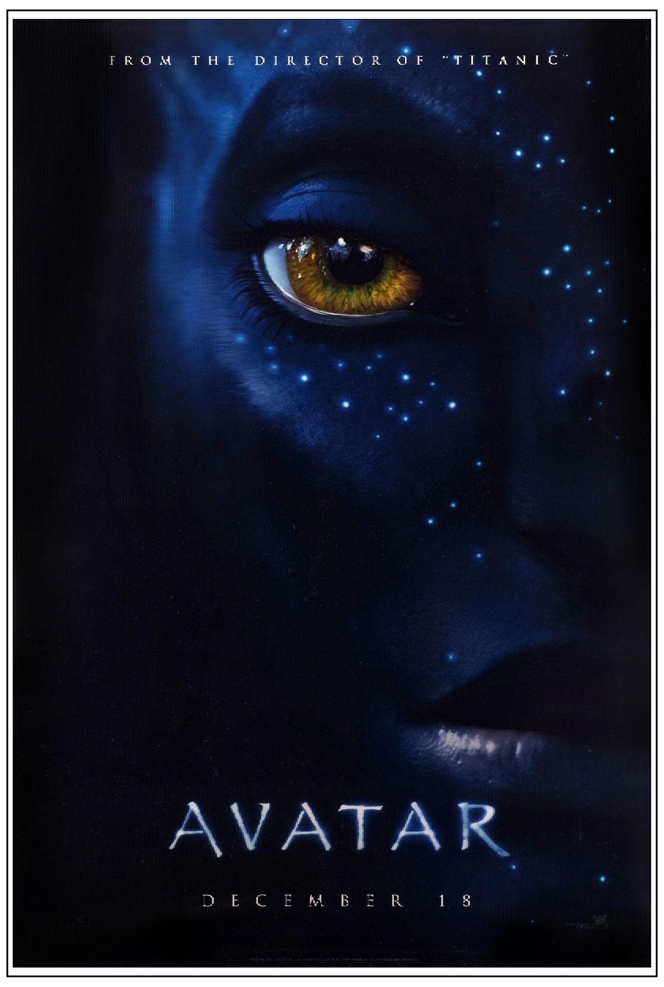 AVATAR - Lenticular One Sheet (27" x 40"); Hard Plastic; Very Fine+