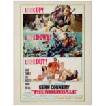 JAMES BOND: THUNDERBALL - 30" x 40"; Fine Rolled