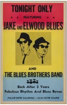 THE BLUES BROTHERS - Prop Window Card (14" x 22" ); Fine+