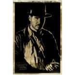 INDIANA JONES AND THE RAIDERS OF THE LOST ARK - Killian Mylar One Sheet (27" x 41"); Style B 10th An