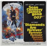 JAMES BOND: DIAMONDS ARE FOREVER - Six Sheet (77" x 78"); Very Fine- Folded