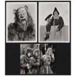 THE WIZARD OF OZ - Vintage B&W Promotional Photos (3) (8" x 10"); Fine