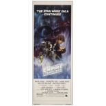 STAR WARS: THE EMPIRE STRIKES BACK - Insert (14" x 36"); Gone With the Wind Style; Very Fine Rolled