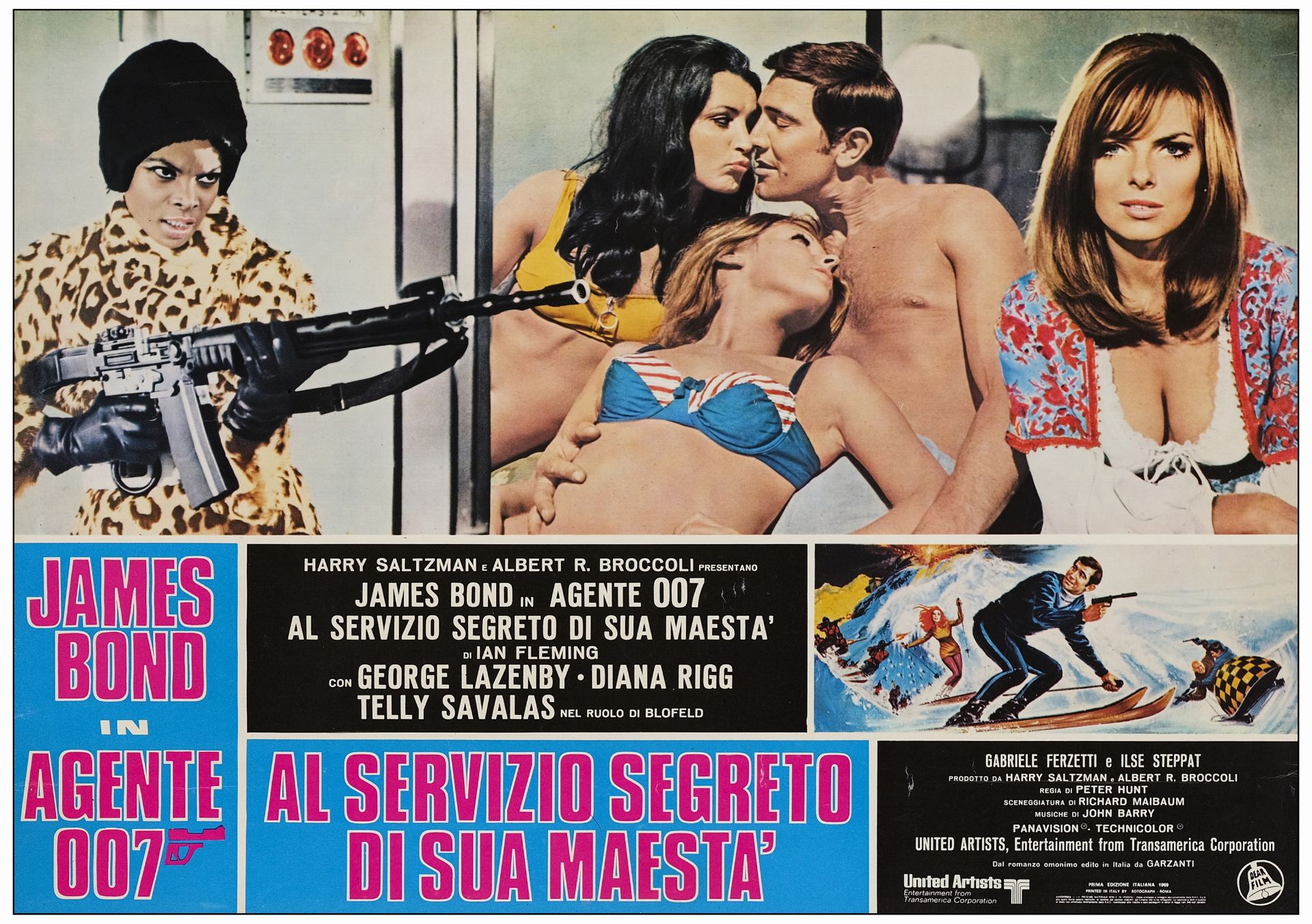 JAMES BOND: ON HER MAJESTY'S SECRET SERVICE - Photobustas (6) (18" x 26.25"); Fine+ Rolled - Bild 7 aus 8