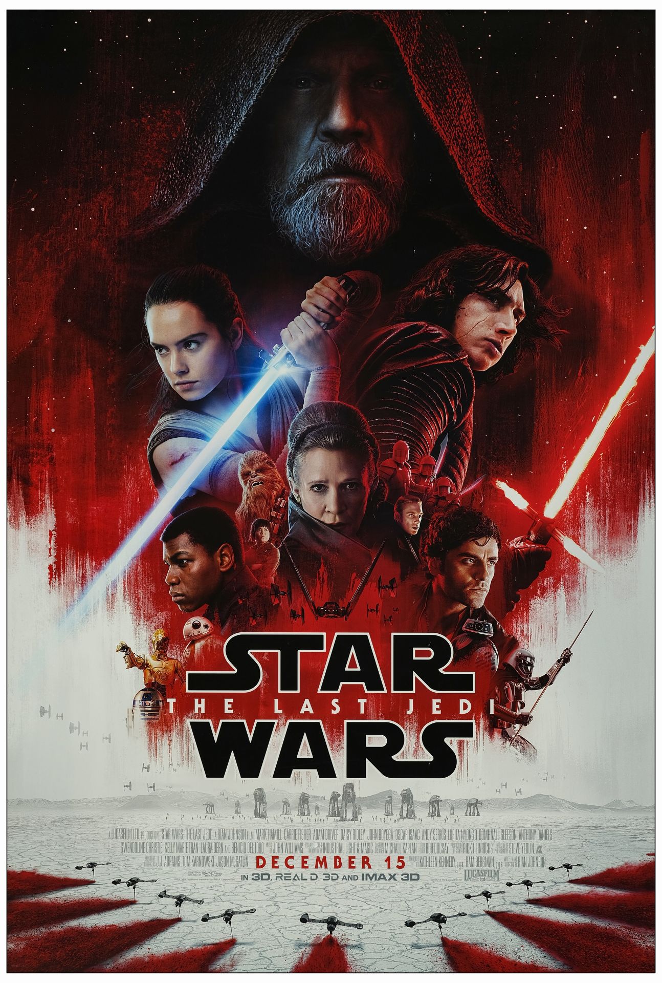 STAR WARS: SEQUEL TRILOGY - One Sheets (5) (27" x 40"); Very Fine+ Rolled - Bild 4 aus 6