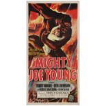 MIGHTY JOE YOUNG - Three Sheet (41" x 80"); Style B; Fine+ on Linen