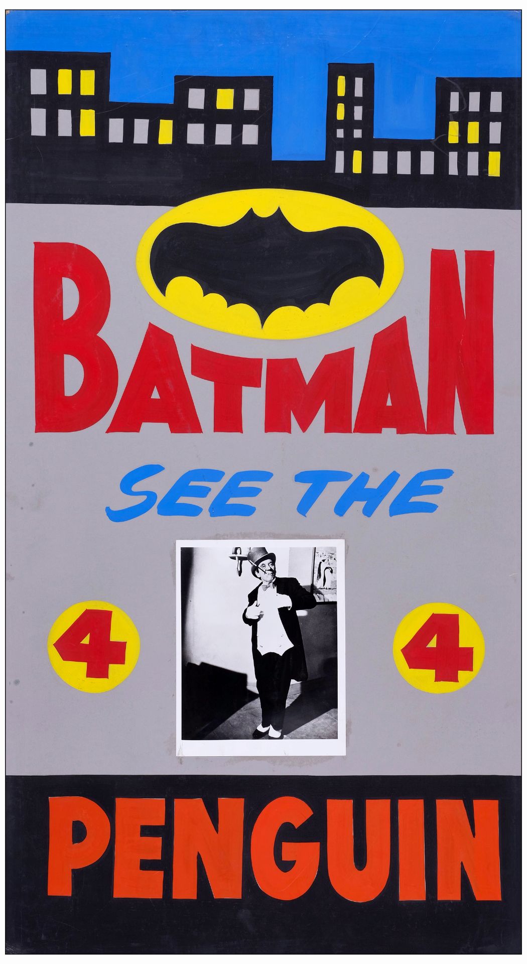 BATMAN - Locally Produced Promotional Posters (4) (24" x 44"); Fine+ Rolled - Bild 4 aus 6