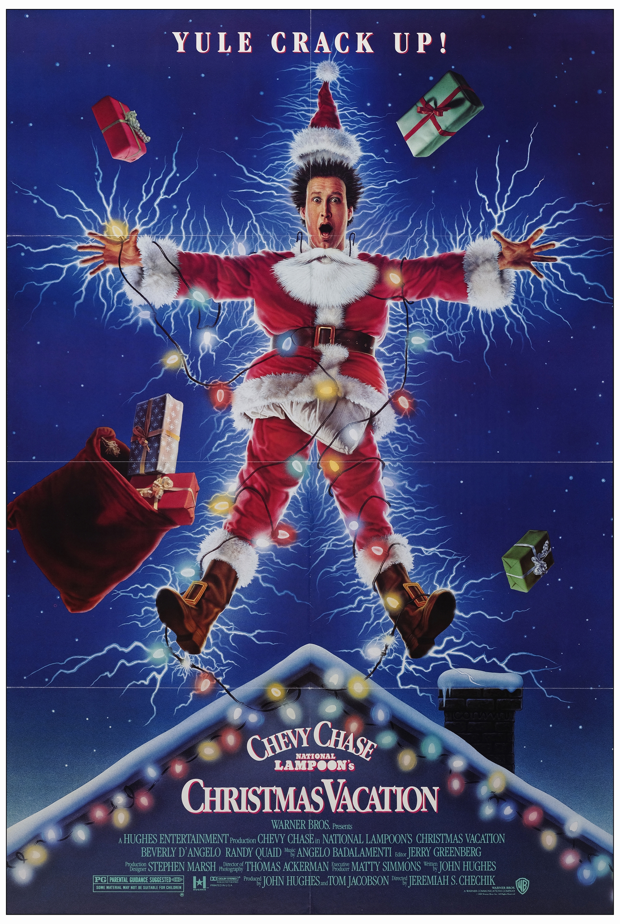 NATIONAL LAMPOON'S CHRISTMAS VACATION - One Sheet (27" x 41"); Mint Folded
