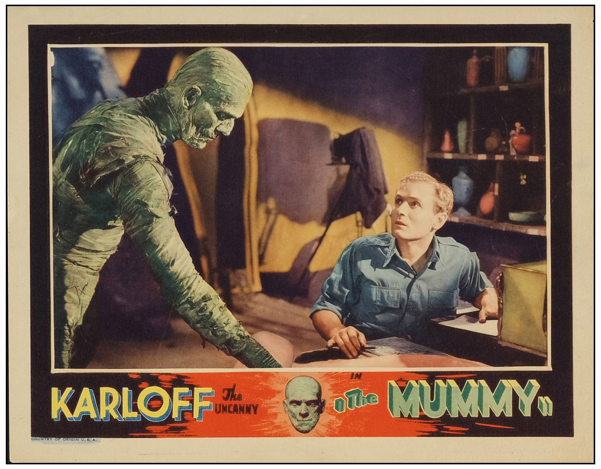 THE MUMMY - Lobby Card (11" x 14"); Very Fine+