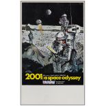 2001: A SPACE ODYSSEY - Midget Window Card (9" x 14.5"); Fine on Paper