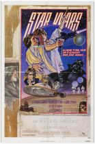 STAR WARS: A NEW HOPE - One Sheet (27" x 41"); NSS Style D; Mint Folded