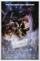 STAR WARS: THE EMPIRE STRIKES BACK - Commercial One Sheet (26" x 40") Autographed by Irvin Kershner