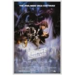 STAR WARS: THE EMPIRE STRIKES BACK - Commercial One Sheet (26" x 40") Autographed by Irvin Kershner