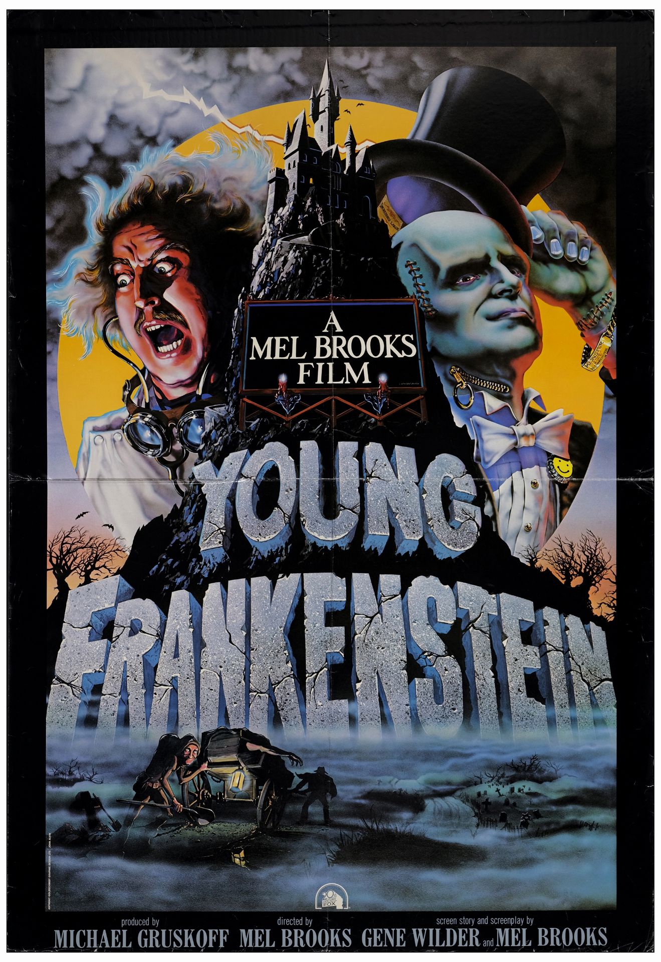 YOUNG FRANKENSTEIN - Special Poster (30" x 43.5); Fine Folded