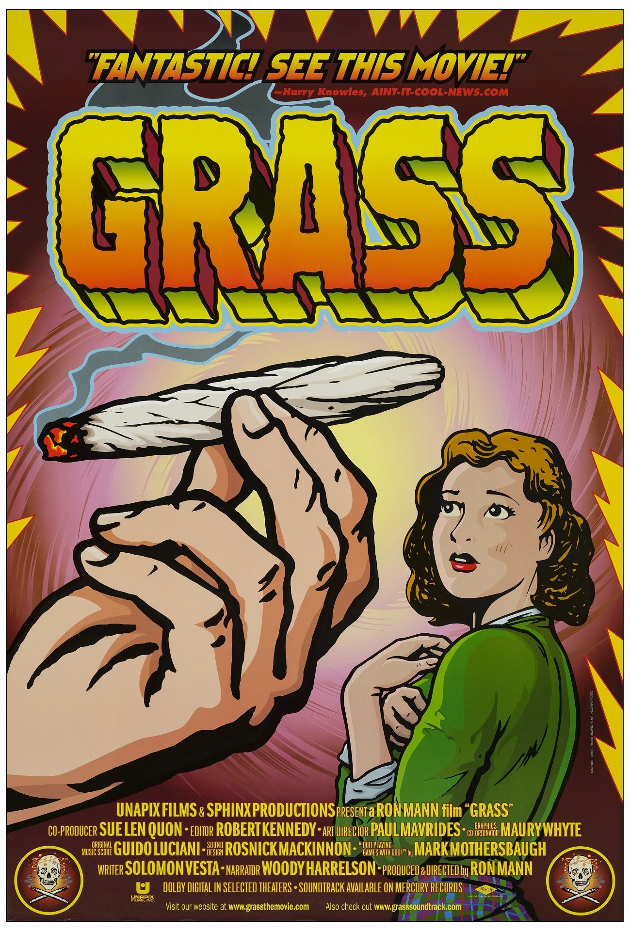 GRASS, THE NARCOTIC STORY - One Sheets (2) (28" x 41" & 27" x 40"); Near Mint Rolled - Bild 3 aus 3