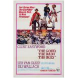 THE GOOD, THE BAD AND THE UGLY - One Sheet (27" x 41"); Very Fine- Folded