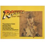 INDIANA JONES AND THE RAIDERS OF THE LOST ARK - British Quad (30" x 40"); Very Fine+ Folded