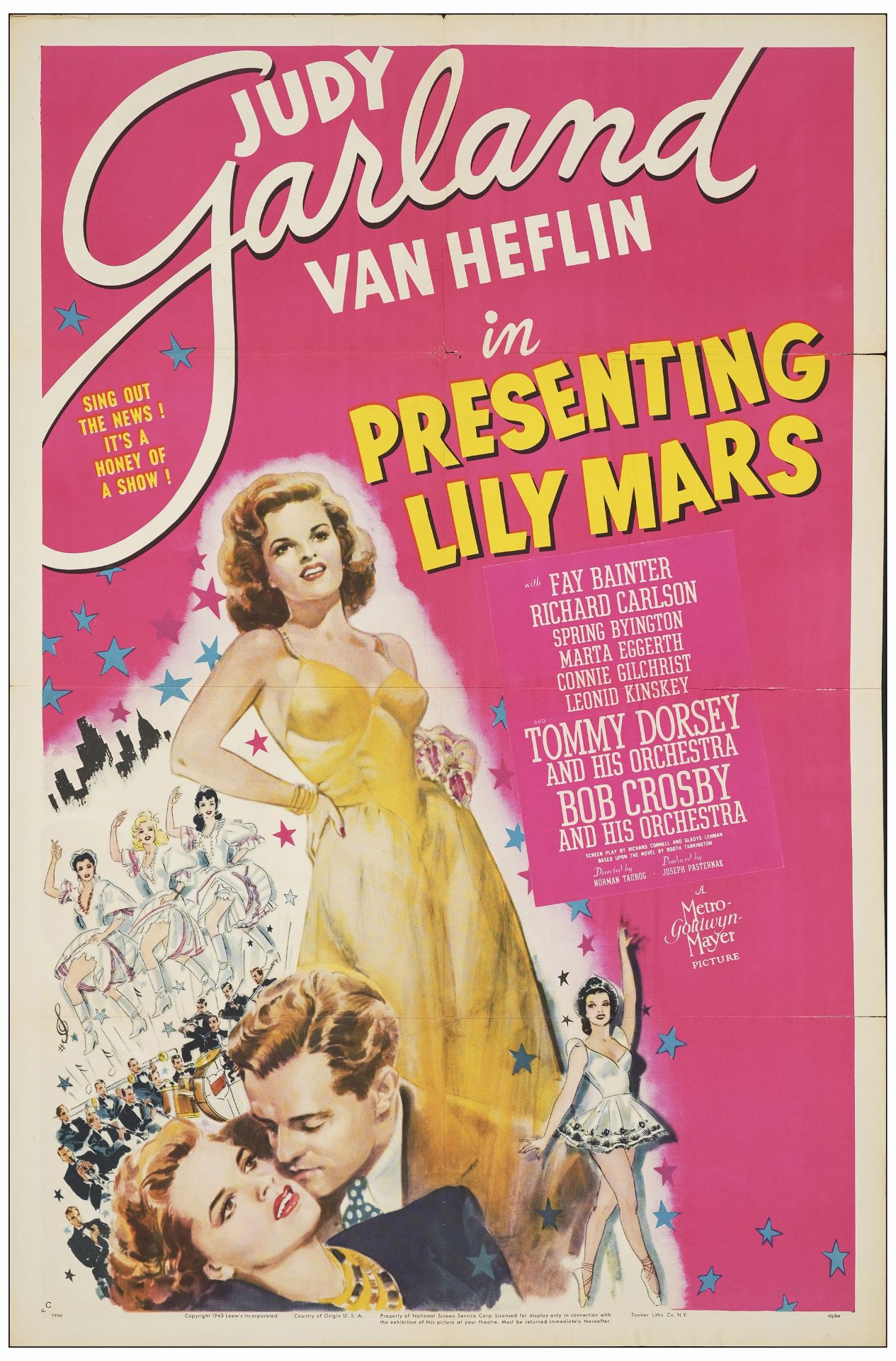 PRESENTING LILY MARS - One Sheets (2) (27" x 41"); Style C & D; Very Fine Folded - Bild 3 aus 3