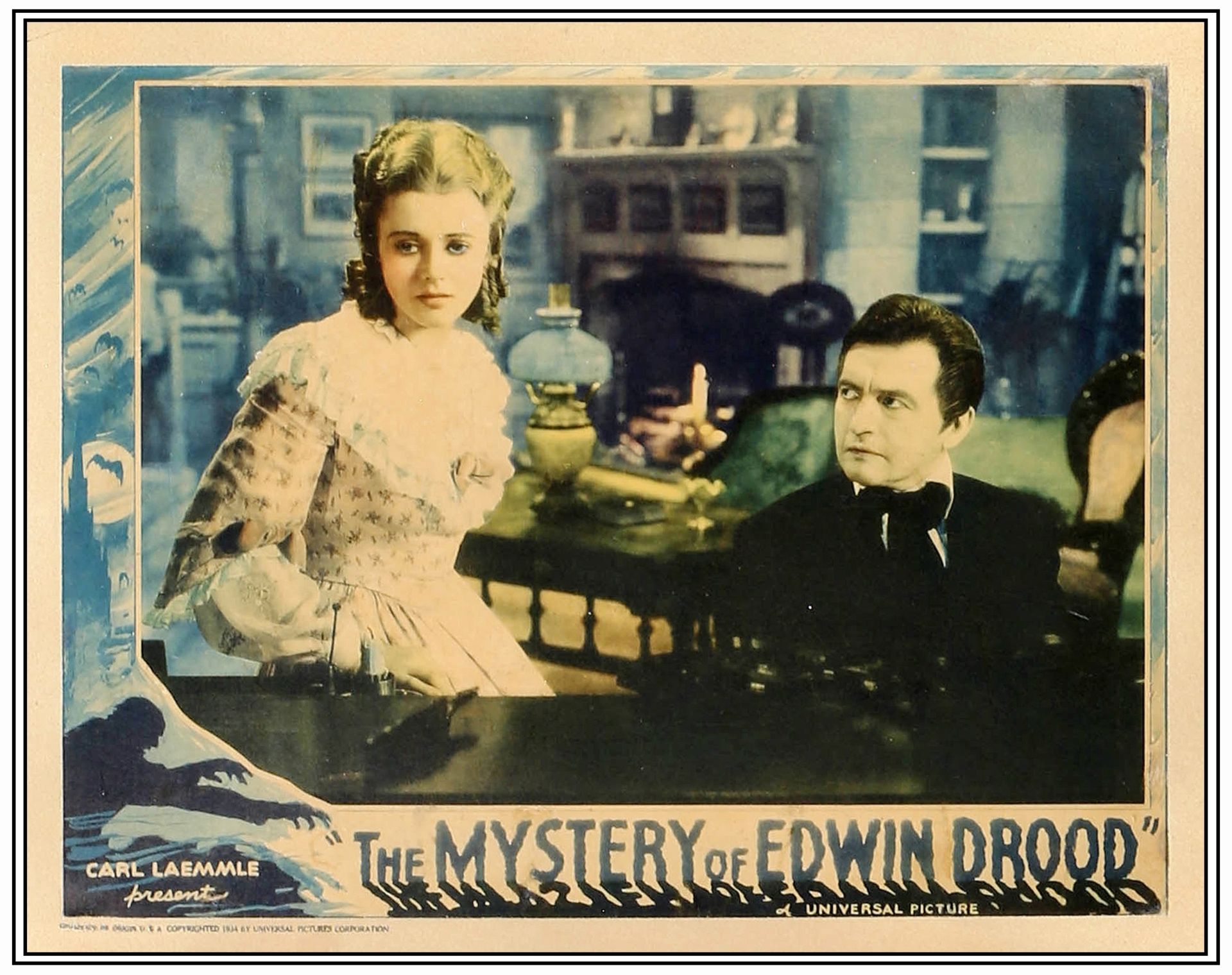 THE MYSTERY OF EDWIN DROOD - Lobby Card (11" x 14"); Very Good