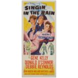 SINGIN' IN THE RAIN - Australian Daybill (13" x 30"); Fine+ on Linen