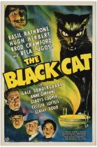 THE BLACK CAT - One Sheet (27" x 41"); Very Fine Folded