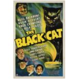 THE BLACK CAT - One Sheet (27" x 41"); Very Fine Folded