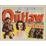 THE OUTLAW - Aborted First Release Title Lobby Card (11" x 14"); Very Fine+