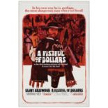 A FISTFUL OF DOLLARS - One Sheet (27" x 41"); Style A; Very Fine Folded