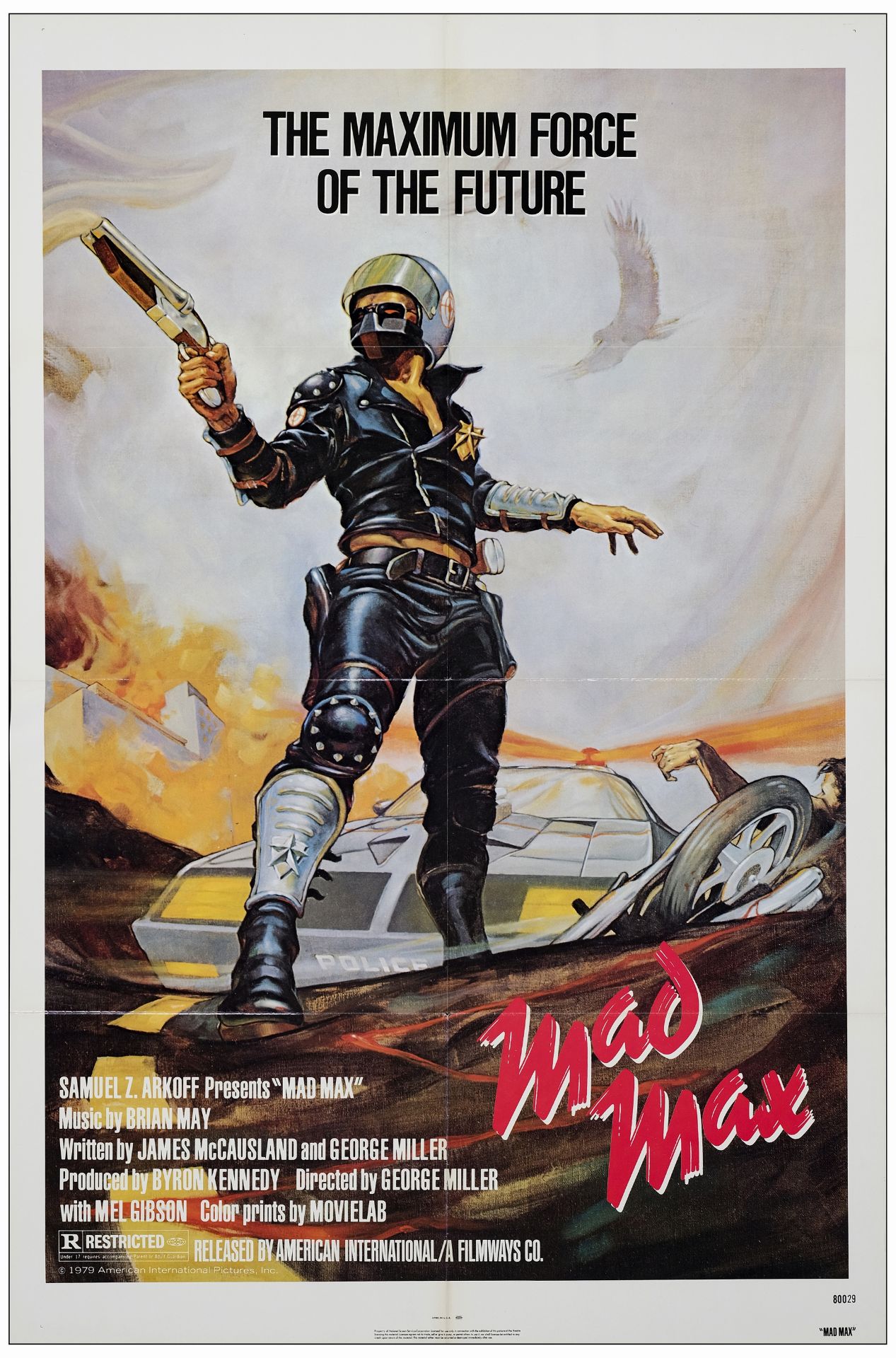 MAD MAX - One Sheet (27" x 41"); Near Mint Folded