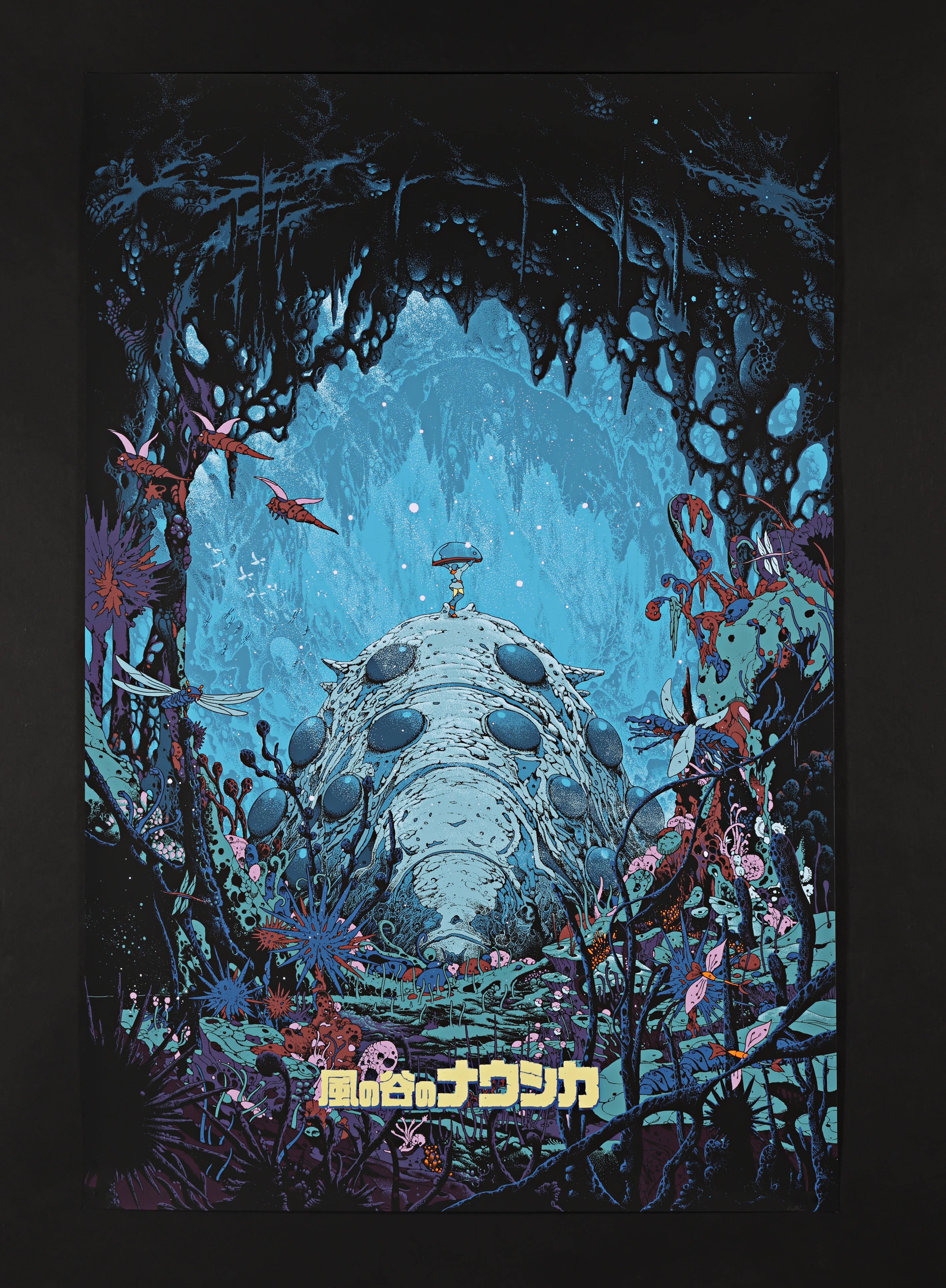 NAUSICAA OF THE VALLEY OF THE WIND (1984) - Hand-Numbered Limited Edition Variant Print by Kilian En