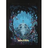 NAUSICAA OF THE VALLEY OF THE WIND (1984) - Hand-Numbered Limited Edition Variant Print by Kilian En