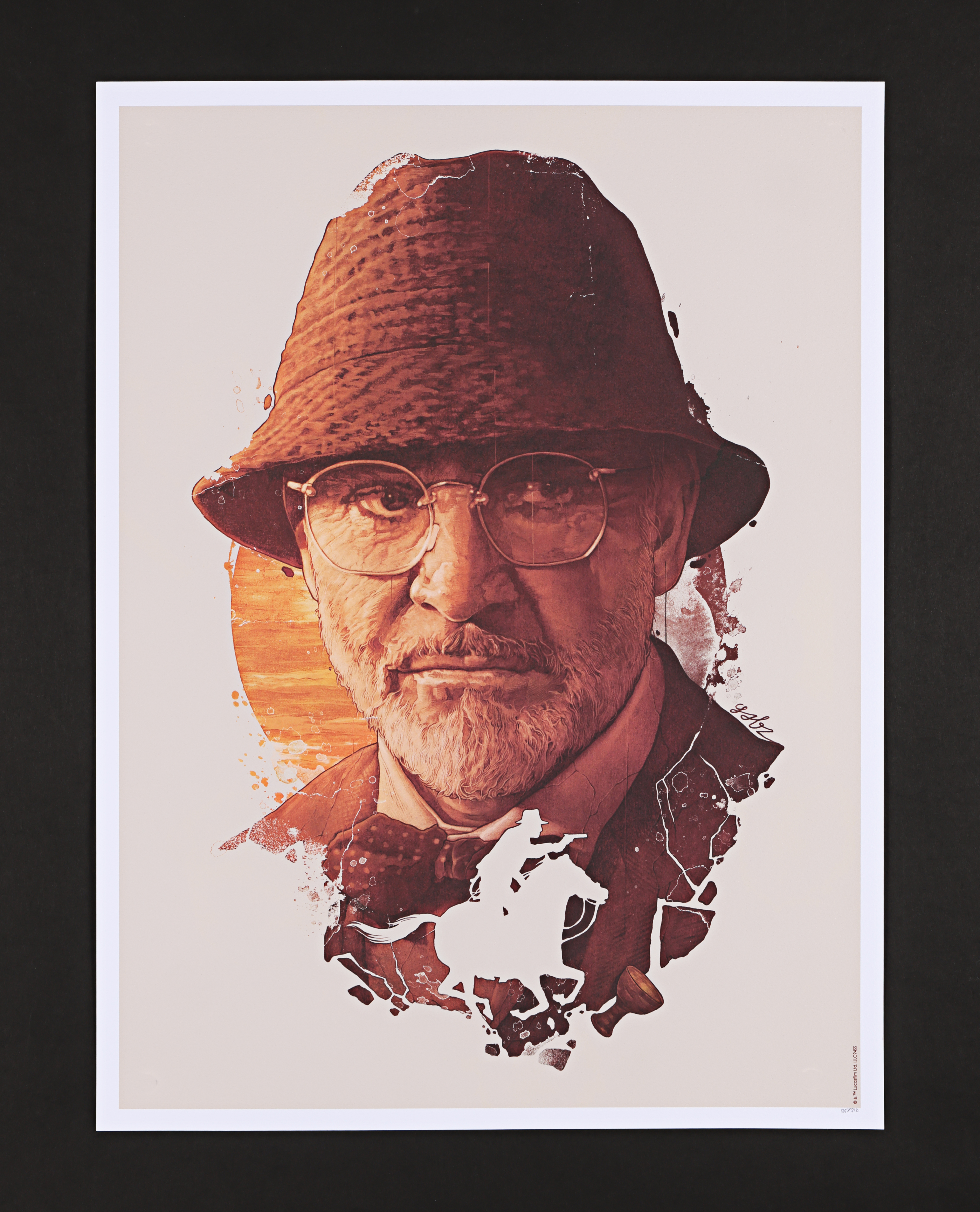 INDIANA JONES: ORIGINAL TRILOGY (1981-1989) - Two Hand-Numbered Limited Edition Prints by Grzegorz " - Image 2 of 2