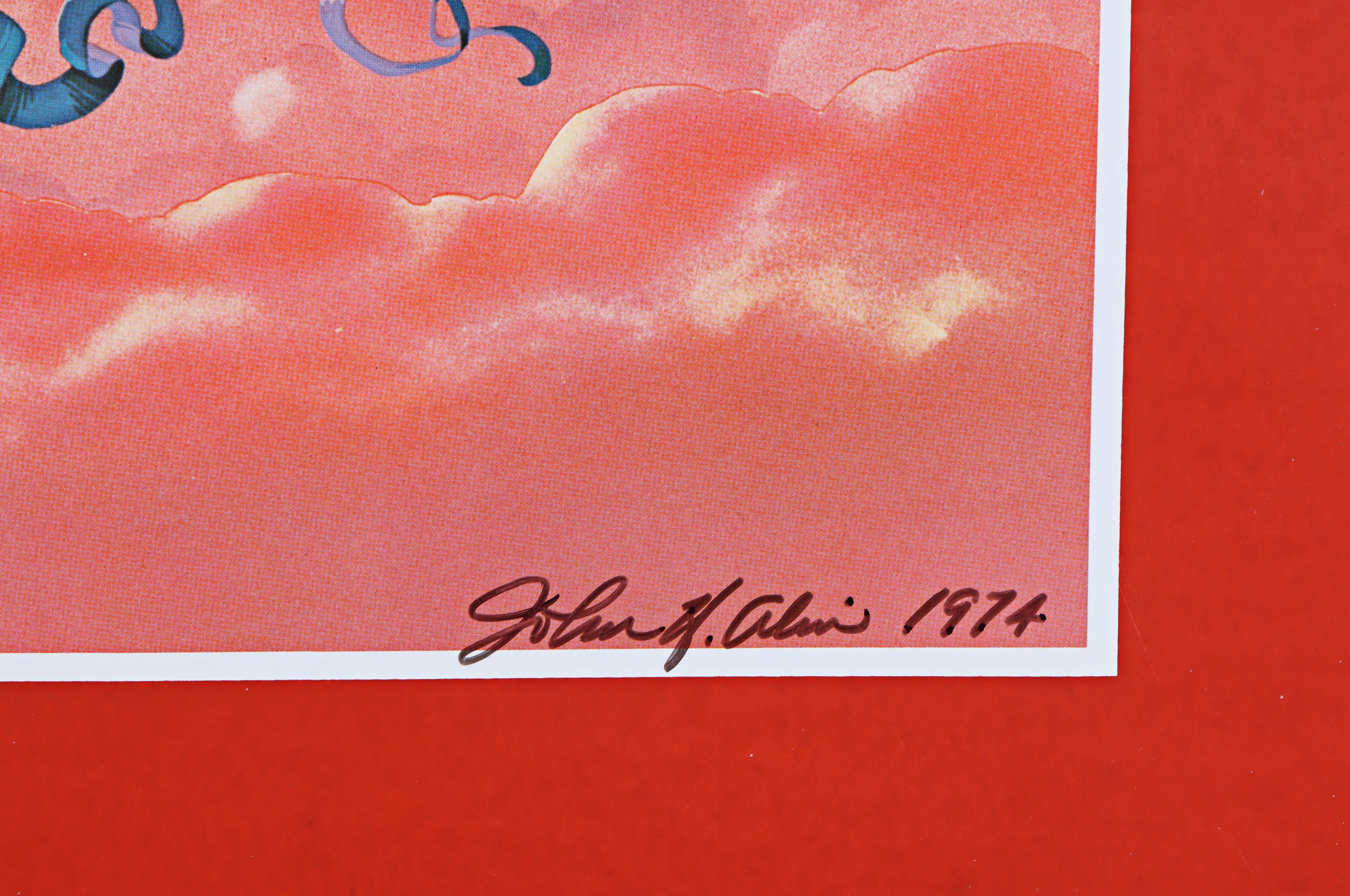 BLAZING SADDLES (1974) - David Frangioni Collection: John Alvin Autographed US Teaser One-Sheet, 197 - Image 2 of 2