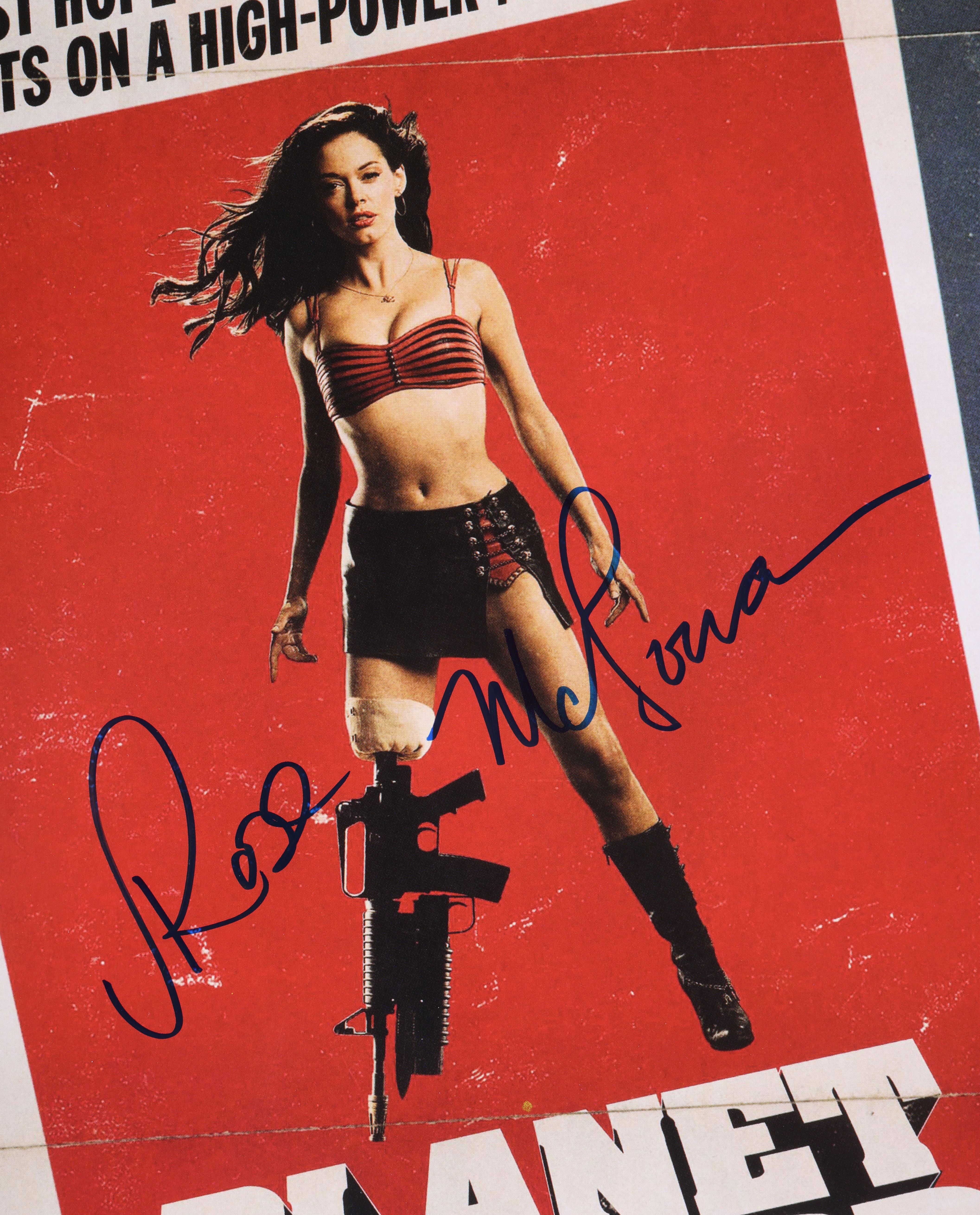 GRINDHOUSE (2007) - Rosario Dawson and Rose McGowan Autographed Poster - Image 2 of 3