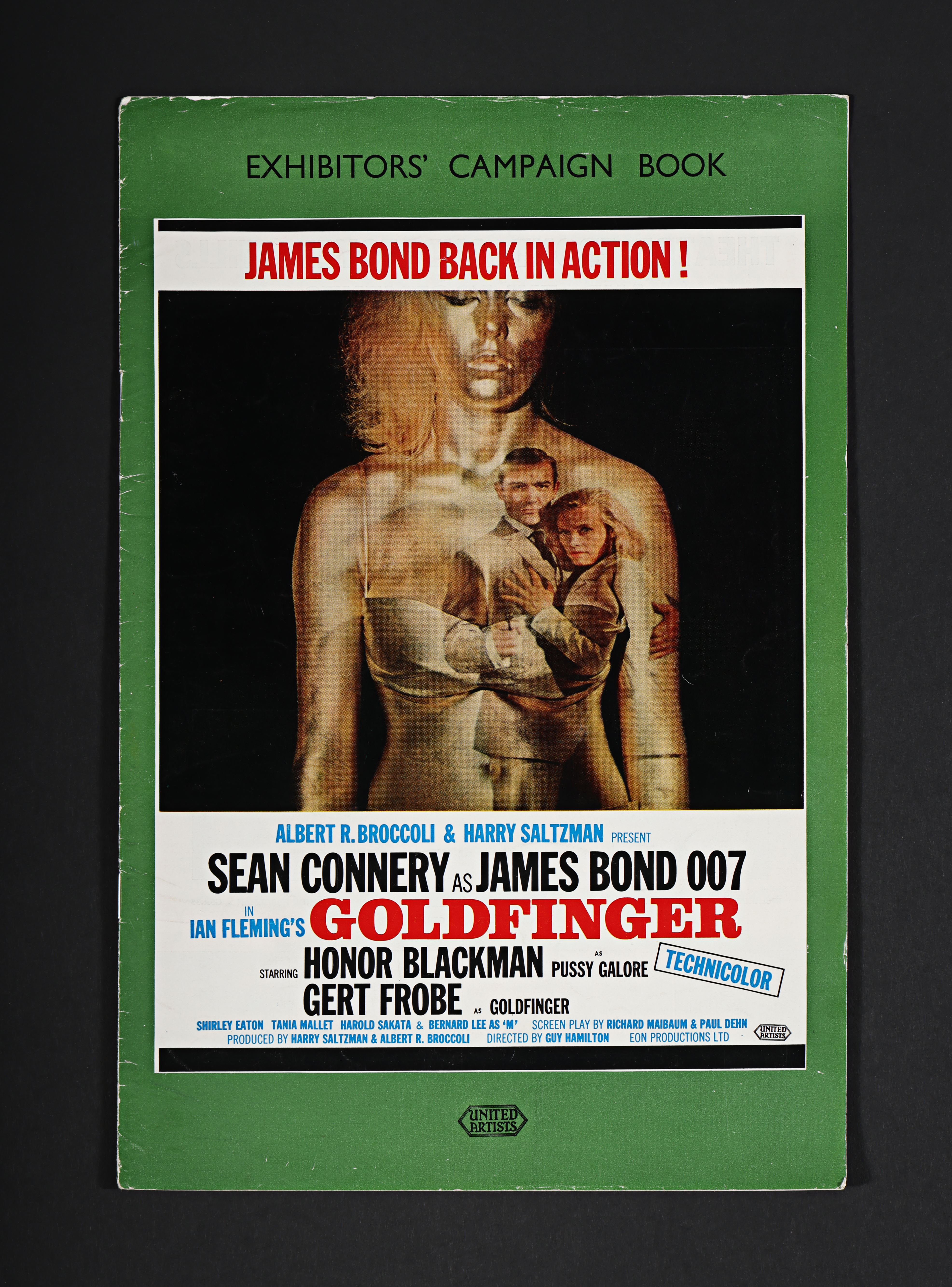 JAMES BOND: GOLDFINGER (1964) - David Frangioni Collection: British Exhibitors' Campaign Book, 1964